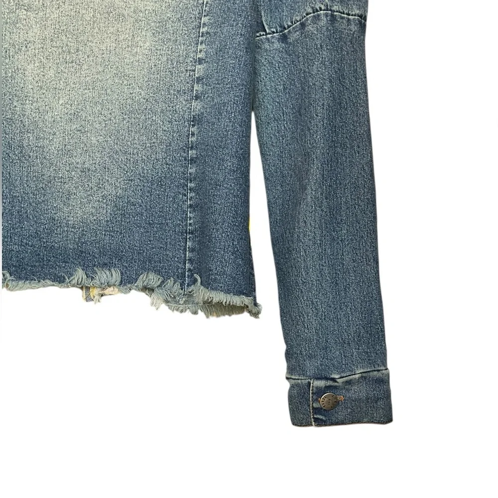 A.Z.I Jean‎ Embroidered and Beaded Jacket. Size 2